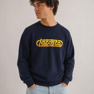 Lacoste live retro logo crewneck